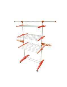 Tendedero Vertical TendoSpazio | Robusto, Altura Ajustable, 24m de Secado