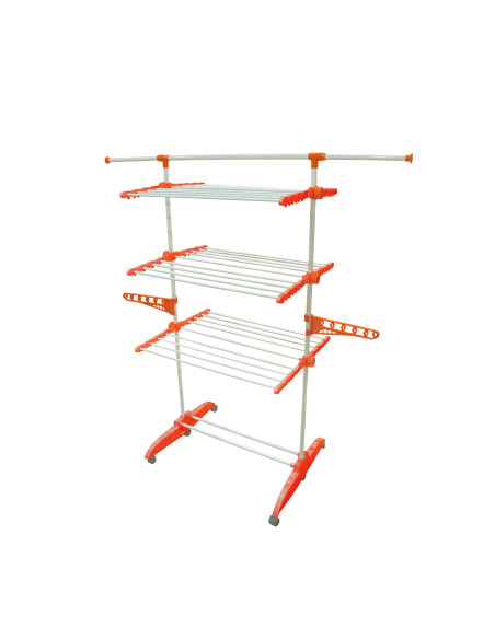 Tendedero Vertical TendoSpazio | Robusto, Altura Ajustable, 24m de Secado