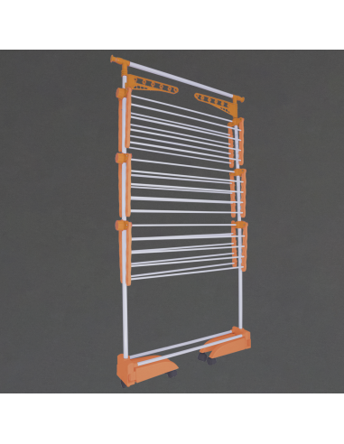 Tendedero Vertical TendoSpazio | Robusto, Altura Ajustable, 24m de Secado