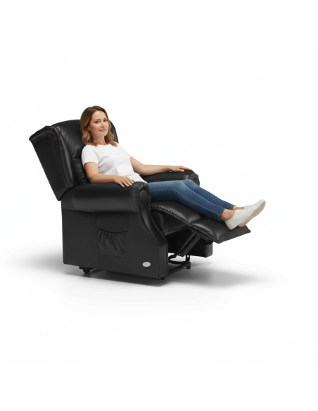 Sillón de Masaje Luxury con Motor OKIN | Elevación, Calor Lumbar y Masaje Shiatsu