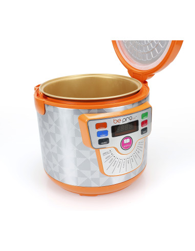 Robot de Cocina Olla Programable Bepro Chef Delicook Naranja