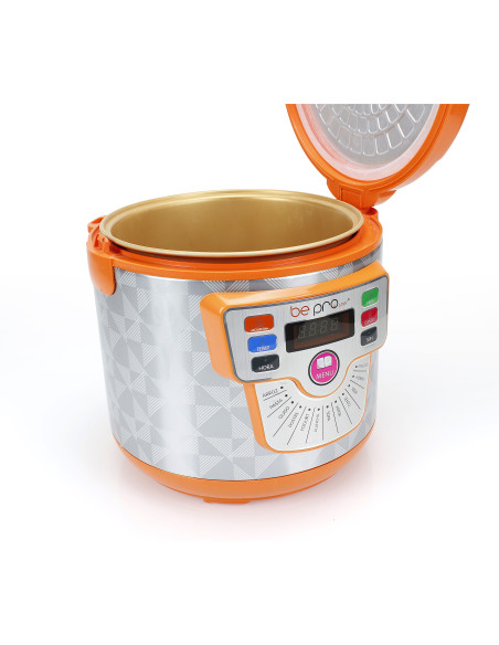 Robot de Cocina Olla Programable Bepro Chef Delicook Naranja