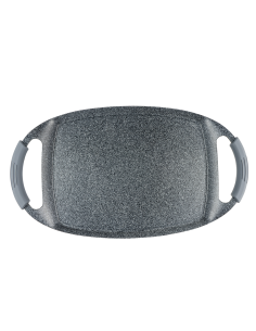 Plancha de Asar Lisa 48x24 de Aluminio Fundido | Para Inducción 2