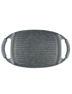 Plancha Grill de Aluminio Fundido 48x24 Bepro Chef Everest  | Antiadherente para Inducción 2