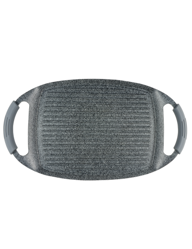 Plancha Grill de Aluminio Fundido 48x24 Bepro Chef Everest  | Antiadherente para Inducción