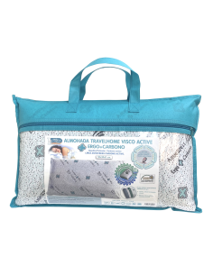 Almohada Viscoelástica con Carbono TravelHome | 50cm para Cama y Viaje 2