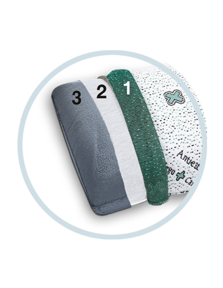 Almohada Viscoelástica con Carbono TravelHome | 50cm para Cama y Viaje