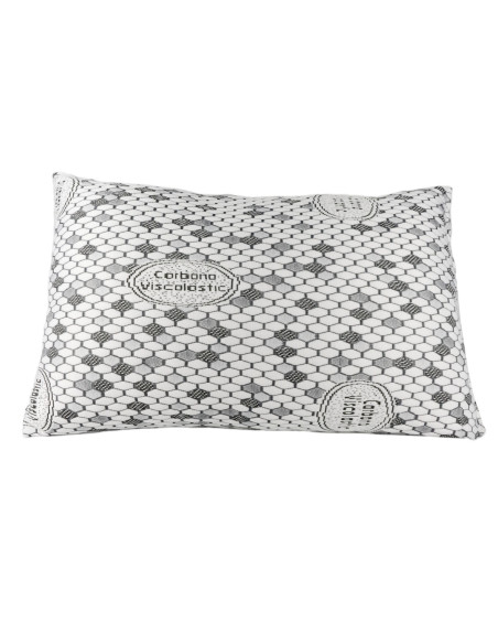 Pack 2 Almohadas Tekno Confort FIBERCOP 70 cm | Copos Viscoelástica y Fibra Siliconada