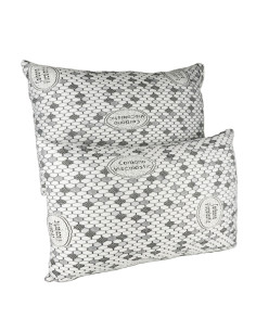 Pack 2 Almohadas Tekno Confort FIBERCOP 70 cm | Copos Viscoelástica y Fibra Siliconada