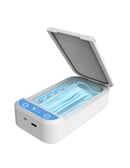 Esterilizador UV-C para Móvil y Objetos | Bepro Live 3 en 1