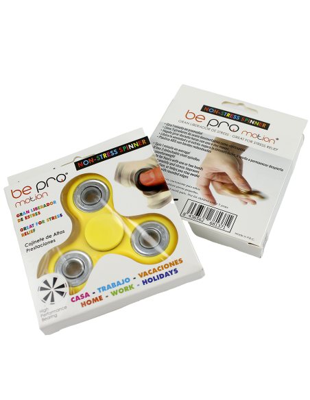 Fidget Spinner Antiestrés Bepro Motion | Rodamientos de Acero
