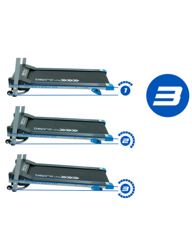 Cinta de Correr Plegable Bepro Life Run&Walk | Ejercicio en Casa